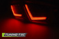 Preview: LED Lightbar Upgrade Design Rückleuchten für Seat Leon 1P Facelift 09-12 rot/rauch